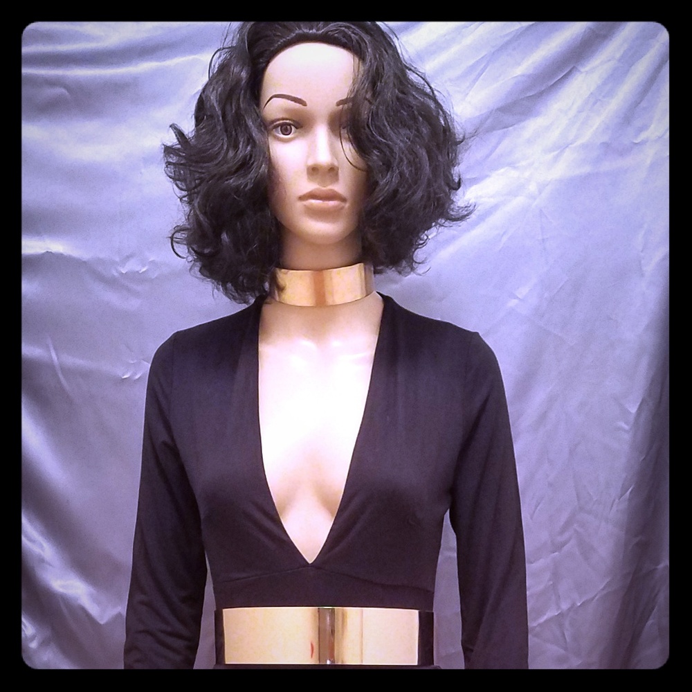 ASOS Black maxi dress